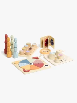 Motorisk Legetøj|PolarB Grow-with-Me Aktivitetssæt Free Spirits 36+ Måneder Hvid