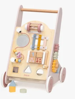 PolarB Babylegetøj|Lærerig Leg-Gåvogn, Pink