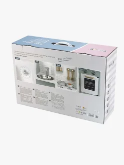 Rolleleg|PolarB Legekøkken med Tilbehør, Mint Grå/Blå/Hvid