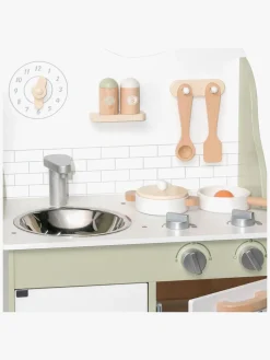 Rolleleg|PolarB Legekøkken med Tilbehør, Grøn Grøn