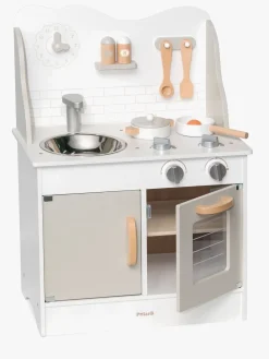 PolarB Rolleleg-Legekøkken med Tilbehør, Grå