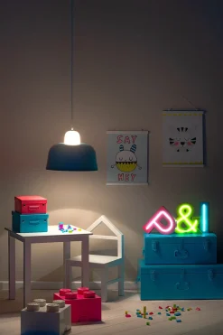 Børn POPP Lamper & Belysning-Bogstavslampe F, Grøn