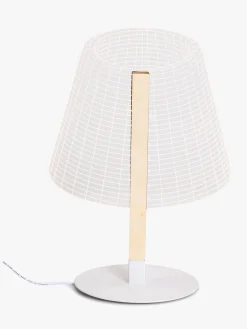 Lamper & Belysning|POPP JOY Bordlampe 3D Beige/Hvid
