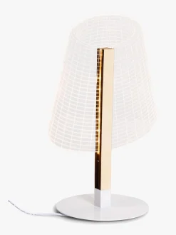 Lamper & Belysning|POPP JOY Bordlampe 3D Beige/Hvid