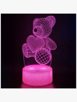 Børn Powerpal Lamper & Belysning-3D-Natlampe, Bjørn