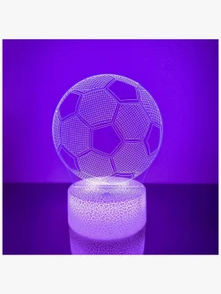 Børn Powerpal Lamper & Belysning-3D-Natlampe, Fodbold