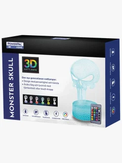 Børn Powerpal Lamper & Belysning-3D-Natlampe, Monsterkranie