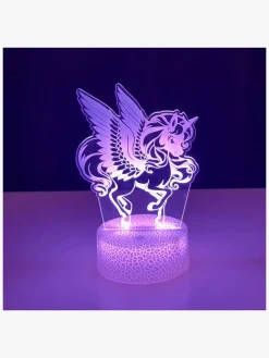 Lamper & Belysning|Powerpal Natlampe Enhjørning Hvid