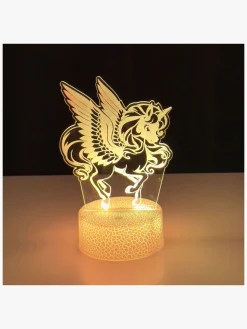 Lamper & Belysning|Powerpal Natlampe Enhjørning Hvid