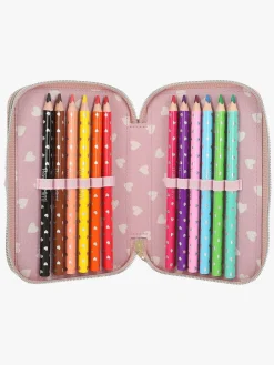 PrincessMimi Kreativt Legetøj-Princess Mimi Bunny Ballet Dobbelt Penalhus, Pink