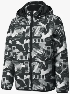 Børn Puma Vintertøj|Overtøj-AOP Vinterjakke, Black