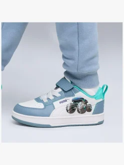 Sneakers|Puma Caven 2.0 Lo Hot Wheels AC+ PS Sneakers, Cool Blue/White/Aquatic