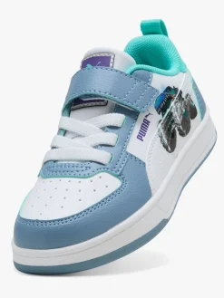 Sneakers|Puma Caven 2.0 Lo Hot Wheels AC+ PS Sneakers, Cool Blue/White/Aquatic