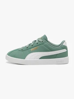 Børn Puma Sneakers-Club II PS Sneakers, Green Moon/White