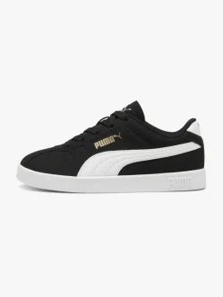 Sneakers|Puma Club II PS Sneakers, Black/White/Gold