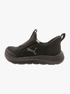 Sneakers|Puma Fun Racer 2 Slip On PS Sneakers, Black/Cool Dark Gray