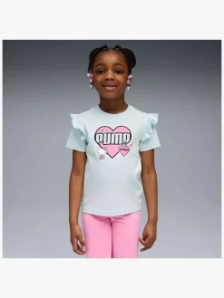 Overdele|Puma Hello Kitty & Friends T-shirt, Sea Glass