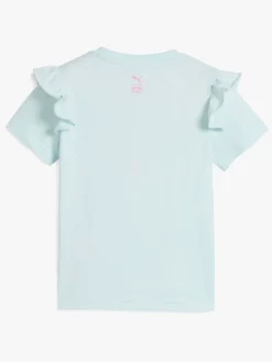 Overdele|Puma Hello Kitty & Friends T-shirt, Sea Glass