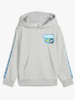 Børn Puma Overdele-Hot Wheels Hættetrøje, Grå