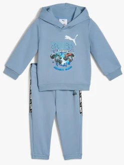 Træningstøj|Puma Hot Wheels Minicats  2-delt Sæt, Cool Blue