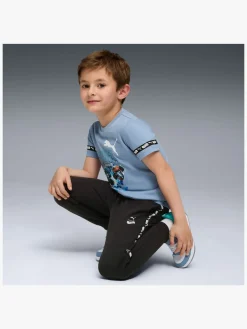 Overdele|Puma Hot Wheels T-shirt, Cool Blue