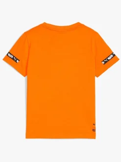 Børn Puma Overdele-Hot Wheels T-shirt, Orange Glo