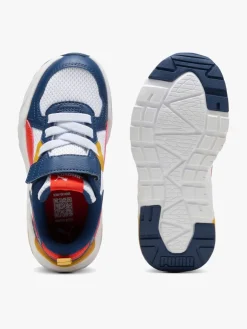 Sneakers|Puma Trinity Lite AC+ PS Sneakers, White/Fierce Red/Persian Blue