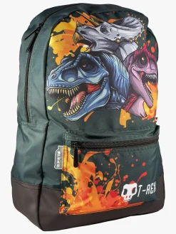 Tasker|PureDenmark Pure Denmark Dino T-Rex Rygsæk 16L, Grøn