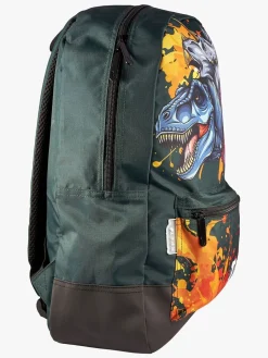 Tasker|PureDenmark Pure Denmark Dino T-Rex Rygsæk 16L, Grøn