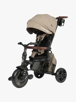 Cykler|Qplay Comfo Max Sammenklappelig Trehjulet Cykel, Coffee Brun