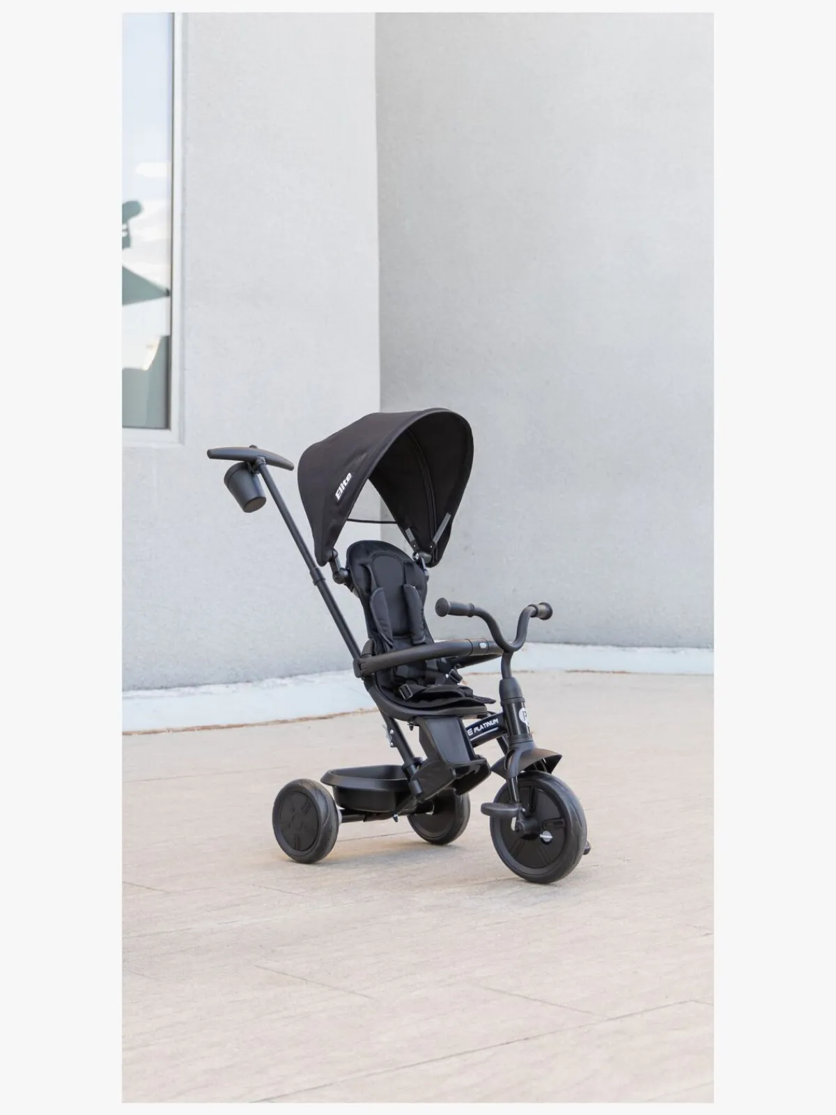 Qplay Cykler-Elite Platinum Trehjulet Cykel, Sort