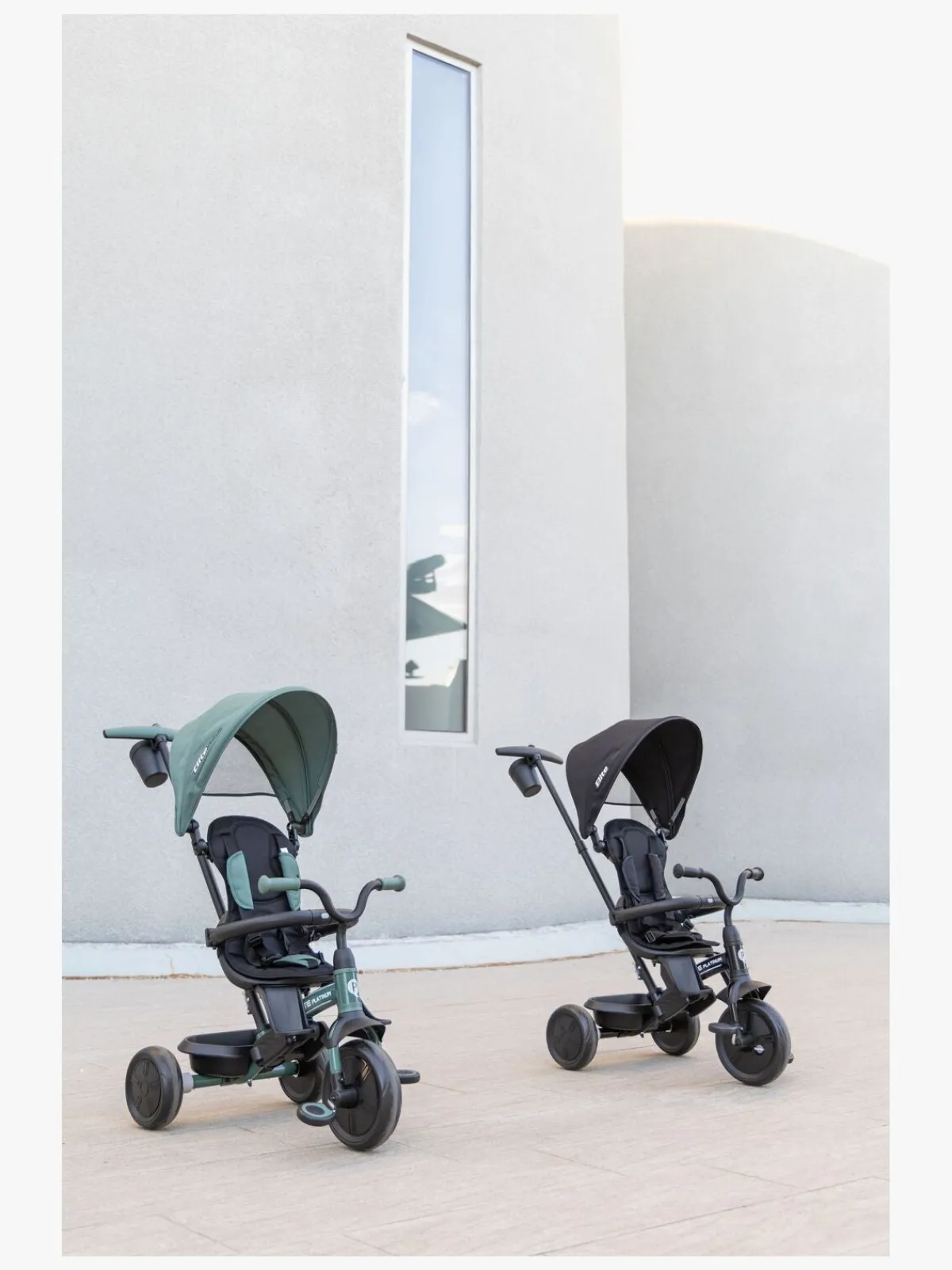 Qplay Cykler-Elite Platinum Trehjulet Cykel, Sort