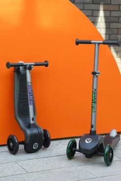 Løbehjul|Qplay Future Eco Trehjulet Løbehjul, Lilla