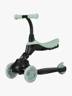 Løbehjul|Qplay Sema Evo 5-in-1 Trehjulet Løbehjul, Grøn Grøn