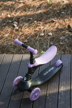 Løbehjul|Qplay Sema Evo 5-in-1 Trehjulet Løbehjul, Violet