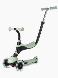 Løbehjul|Qplay Sema Pro 5-in-1 Trehjulet Løbehjul, Grøn