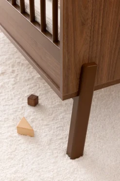 Børn Quax Børnesenge & Tilbehør-ASHI Convertible Tremmeseng 70x140, Honey Ash