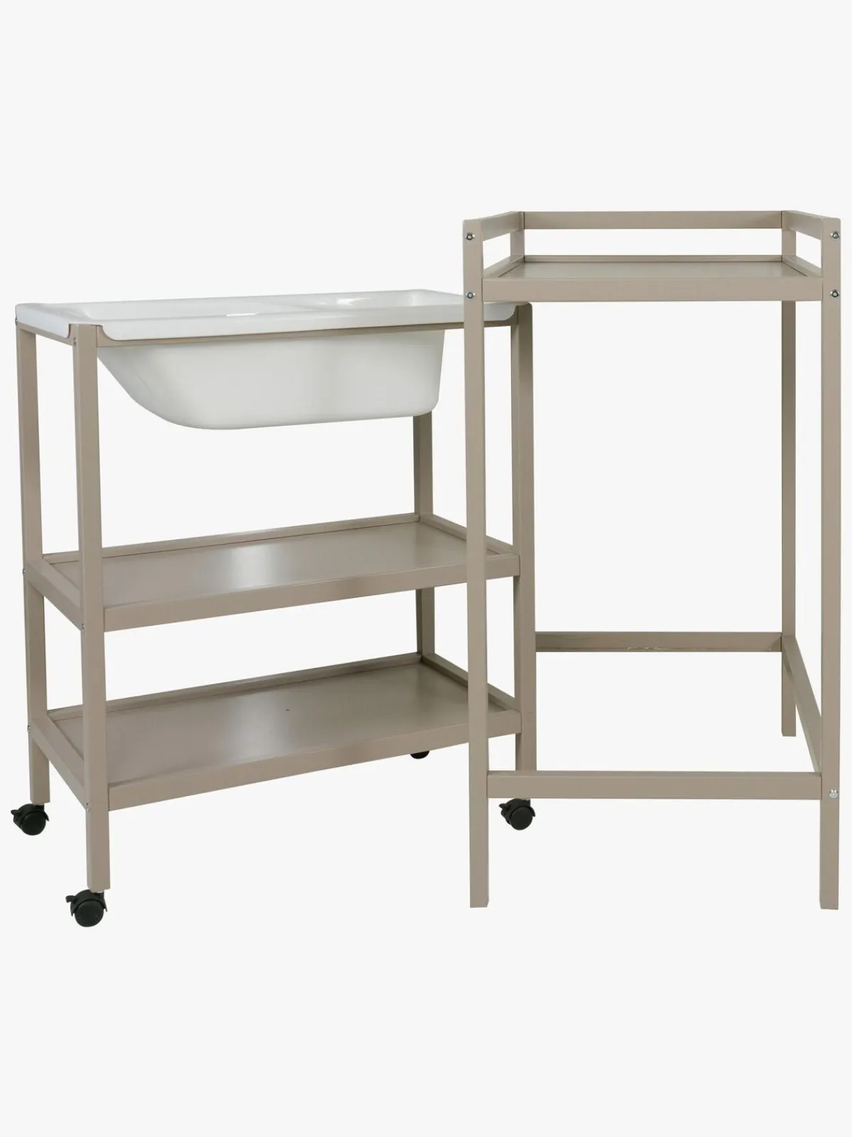 Pusleborde|Quax Basic Puslebord med Badekar, Stone