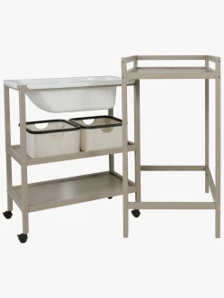 Pusleborde|Quax Basic Puslebord med Badekar, Stone