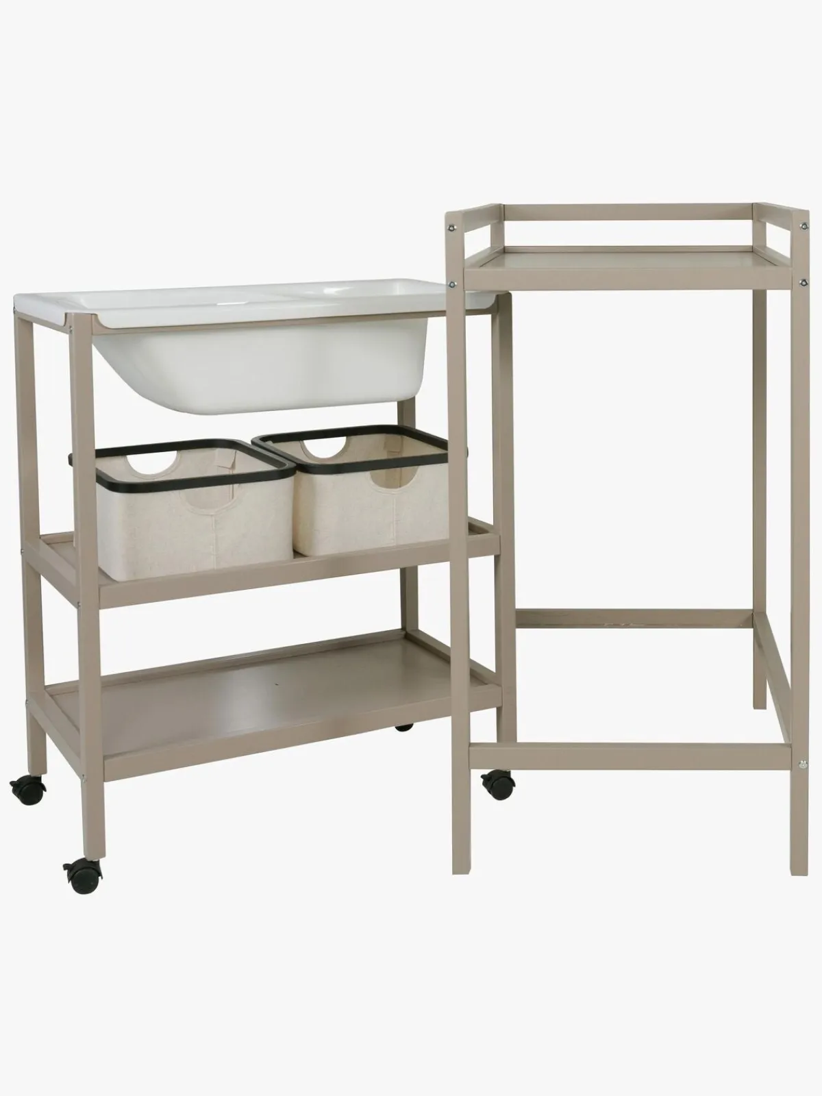 Pusleborde|Quax Basic Puslebord med Badekar, Stone