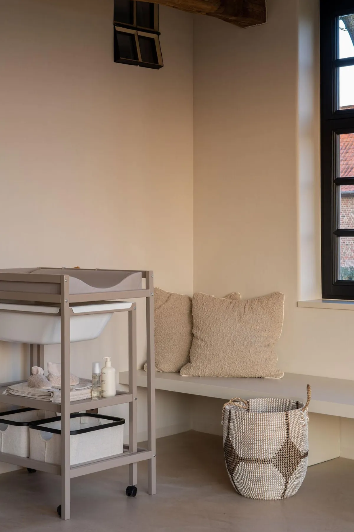 Pusleborde|Quax Basic Puslebord med Badekar, Stone