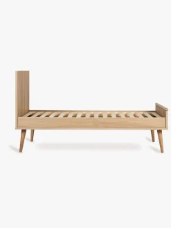 Børnesenge & Tilbehør|Quax FLOW Convertible Tremmeseng 70x140, Honey Ash Beige