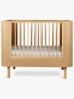 Børnesenge & Tilbehør|Quax Yume Tremmeseng 70x110, Natural Ash