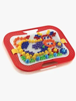 Kreativt Legetøj|Quercetti Fantacolor Bærbar Pegetavle med 300 Stifter