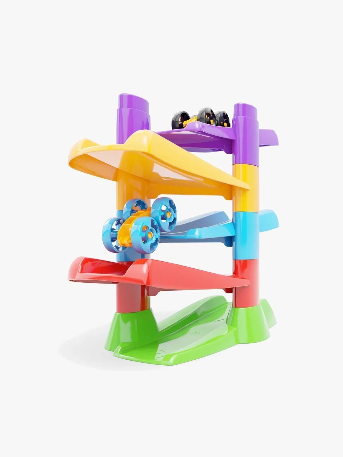 Quercetti Legetøjsbiler & -Fartøjer-Flip Racerbane med Biler