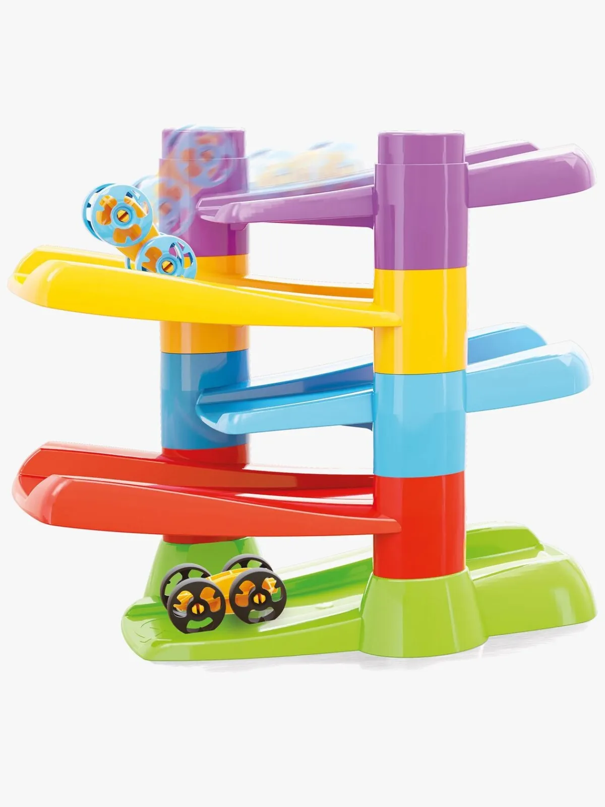 Quercetti Legetøjsbiler & -Fartøjer-Flip Racerbane med Biler