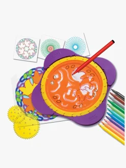 Kreativt Legetøj|Quercetti Spirogiro mandala Malesæt