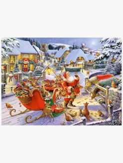 Ravensburger Spil & Puslespil-Christmas Collection No1 Puslespil 2x500 Brikker