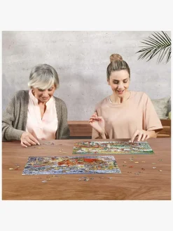 Ravensburger Spil & Puslespil-Christmas Collection No1 Puslespil 2x500 Brikker