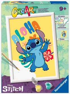 Kreativt Legetøj|Ravensburger CreArt Disney Stitch Malesæt